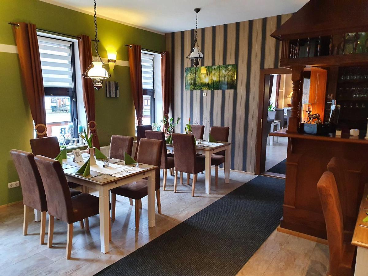 Gasthaus "Burgstieg" Stiege Bagian luar foto